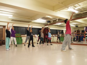 １０月２４日（月）エメラルド&ガーネット（ヒップホップ）、クラシックバレエ初中級