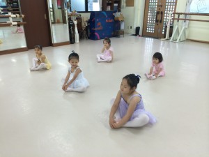 ６月７日土曜パール＆ルビークラス（２~６才バレエ）