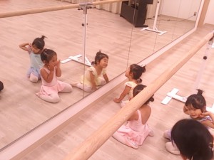 ８月７日葛西カルチャー　杉もとみな子の「初めて出会うベビーバレエ」