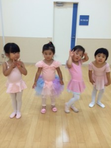 9月15日、22日東雲カルチャー　初めて出会うベビーバレエ