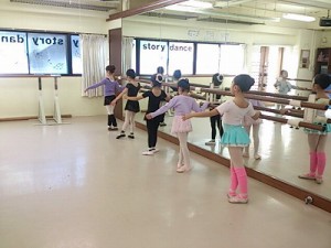 １月31日土曜サファイアクラス（６～９才クラシックバレエ）