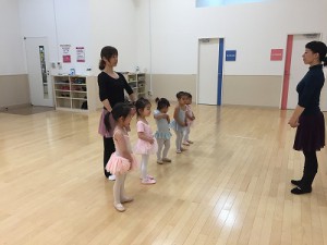 4月20日イオンカルチャークラブ東雲店「初めて出会うベビーバレエ」ベビークラス（２才・３才）