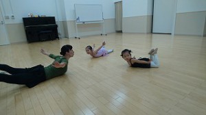 1月18日イオンカルチャークラブ東雲店「ベビーB」クラス（２才・３才バレエ・歌・読み聞かせ・お話創り）