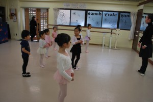 2月23日火曜Ａルビークラス（3～6才・クラシックバレエ・歌・読み聞かせ・お話創り）