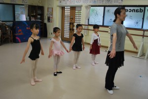 4月17日追加レッスンバレエ（水サファイア・夕涼み）