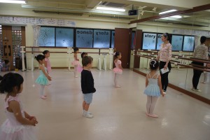 5月17日火曜ルビーＢクラス（3～6才バレエ）