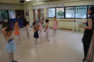 6月14日火曜ルビーAクラス（３～６才バレエ）