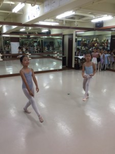 8月24日水曜サファイアクラス（小学1年生～3年生・クラシックバレエ）