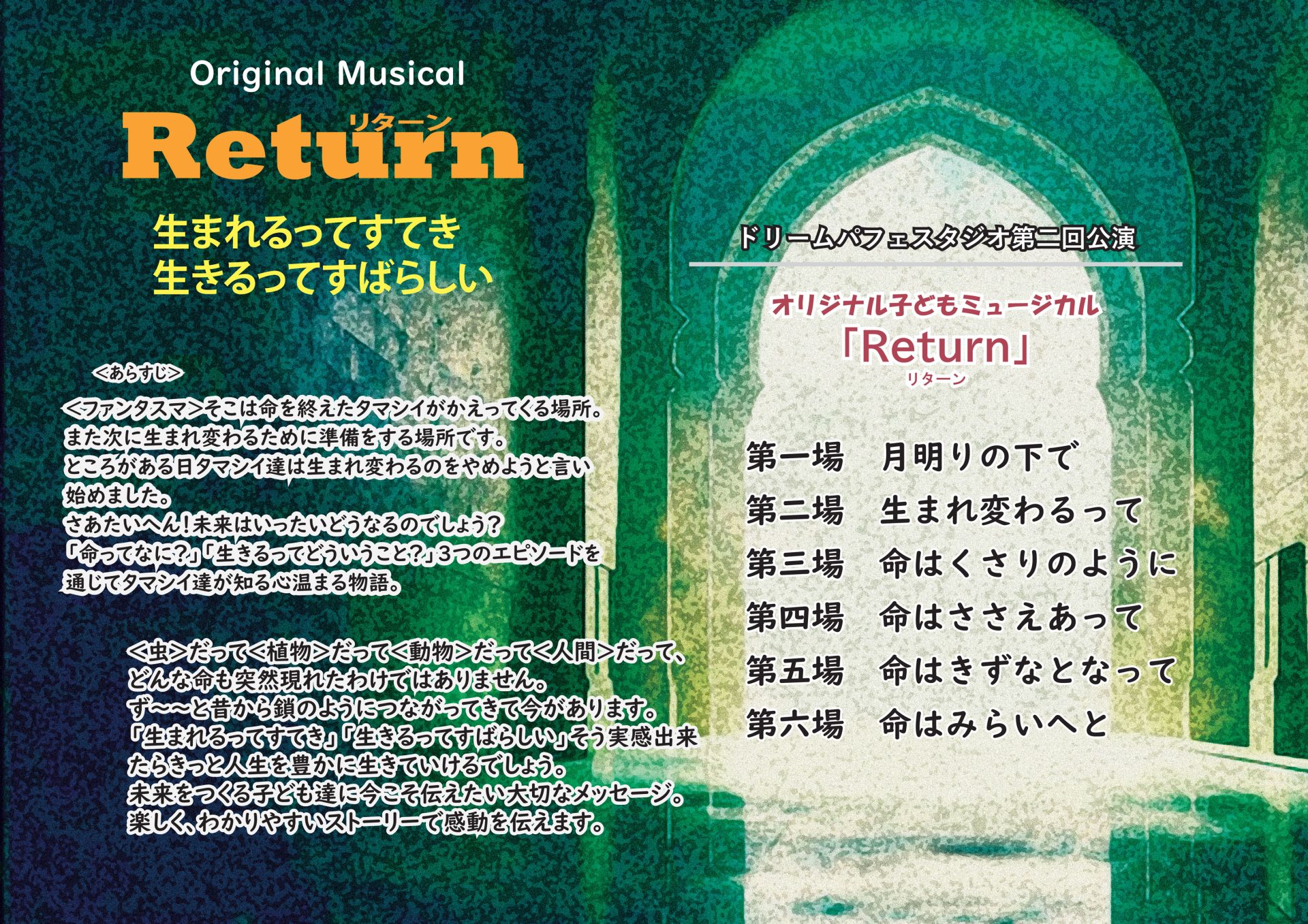 第二回子どもミュージカル「RETURN」2-3p
